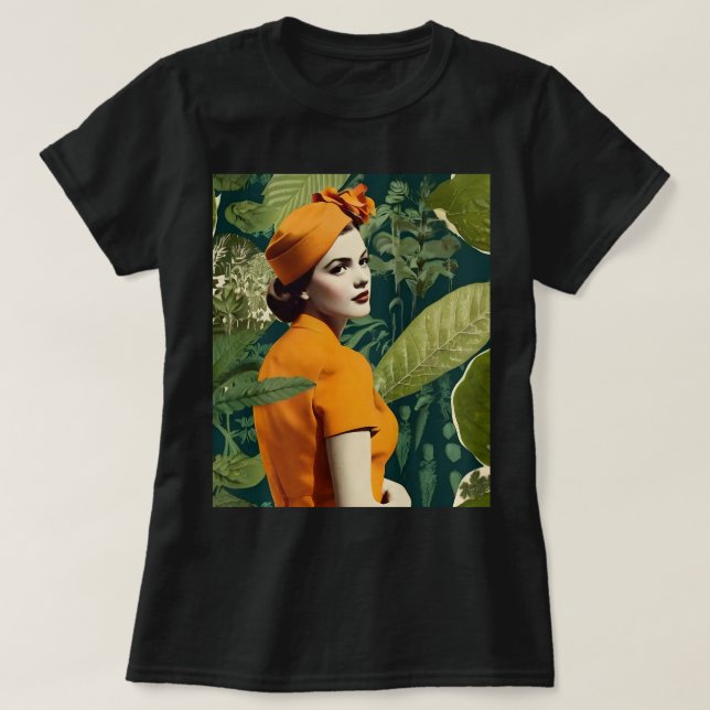 Vintage Collage T-Shirt (Design Front)