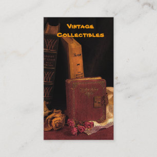 Vintage Collectibles Business Card