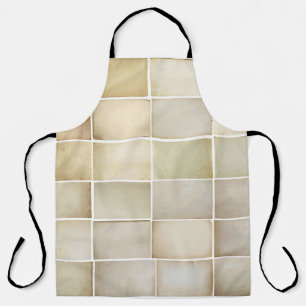 Vintage collection: old paper set. apron