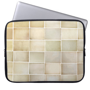 Vintage collection: old paper set. laptop sleeve