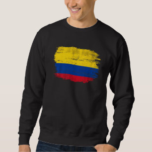 Vintage Colombia Flag For Colombian Sweatshirt