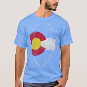 Vintage Colorado Flag Arrowhead T-Shirt