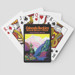Vintage Colorado ~ Land of Scenic Marvels Playing Cards