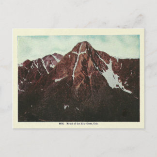 Vintage Colorado Mountains Postcard