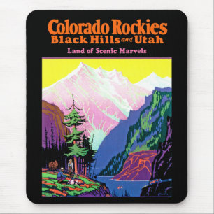 Vintage Colorado Mouse Mat