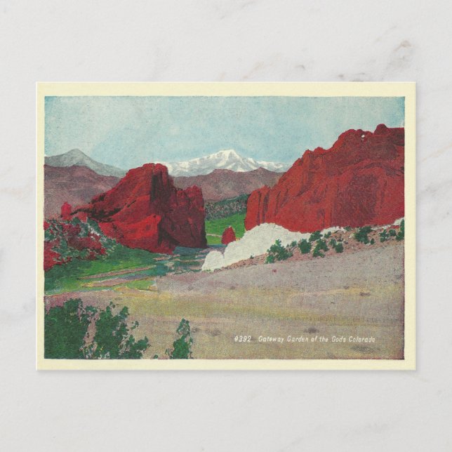 Vintage Colorado Postcard (Front)