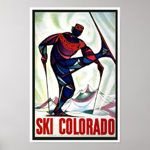 Vintage Colorado poster