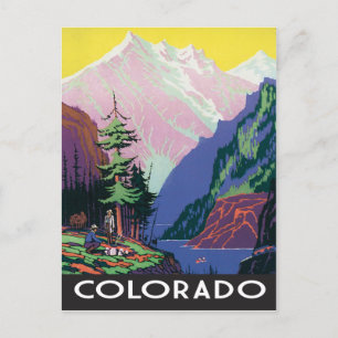 Vintage Colorado scene Postcard