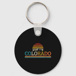 Vintage Colorado Souvenir - Men's Black Small Clic Key Ring