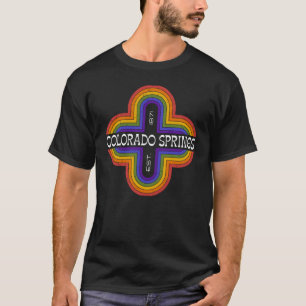 Vintage Colorado Springs CO 1871 souvenir T-Shirt