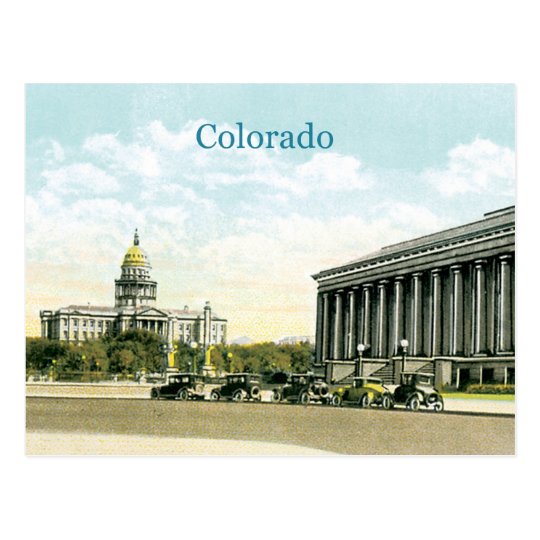 Vintage Colorado State Capitol Postcard