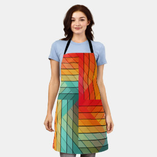 VINTAGE COLORFUL TONE  APRON