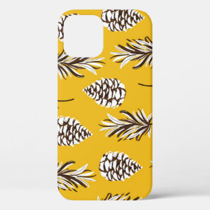 Vintage Colour Autumn Nature Elements iPhone 12 Case