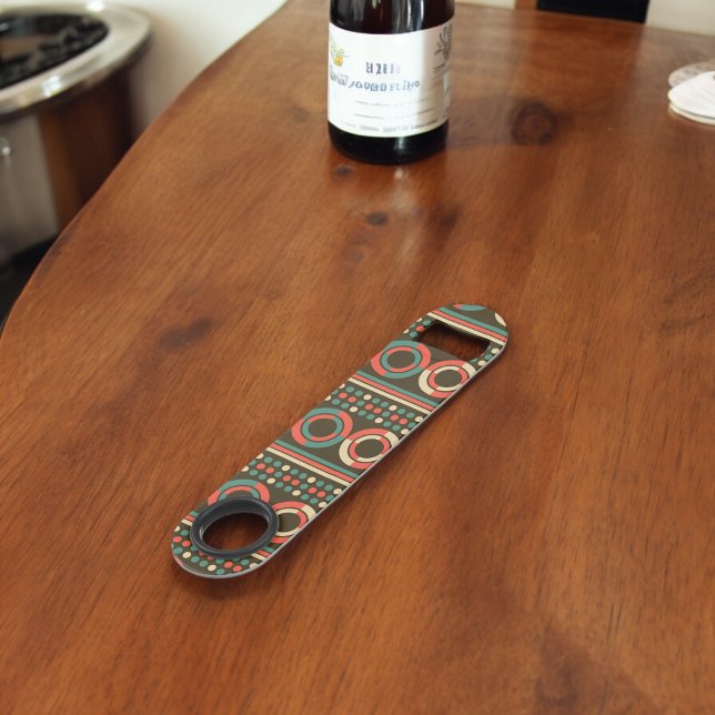 Vintage Colour Geometric Shape Pattern (Bottle Openers)