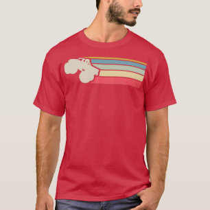 Vintage Colour Monster Truck Stripe Gift 4WD SUV R T-Shirt