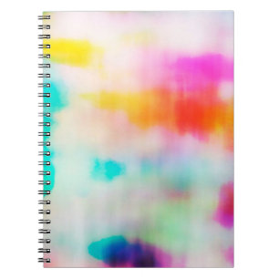 Vintage colourful abstract illustration background notebook