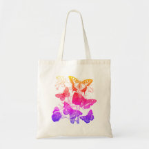 Vintage Colourful Butterflies