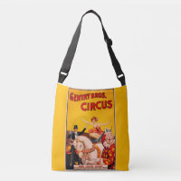 Vintage Colourful Circus Performer Poster