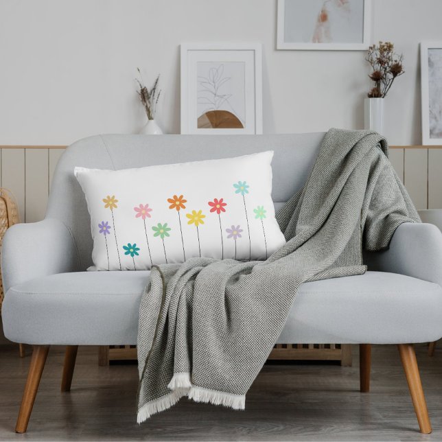 Vintage Colourful Flower Decorative Cushion (Creator Uploaded)