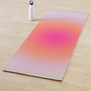 Vintage Colourful Gradient Yoga Mat