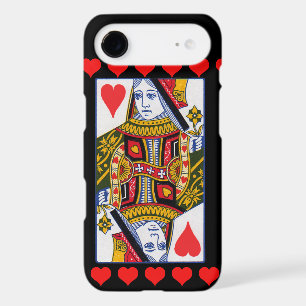 Vintage Colourful Ornate Queen With Hearts