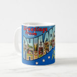 Vintage Colourful Philadelphia Coffee Mug<br><div class="desc">An old colourful  postcard greeting from Philadelphia,  Pennsylvania.</div>