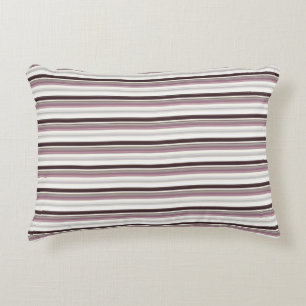 Vintage colours stripes decorative cushion