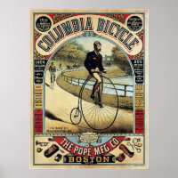 Vintage Columbia Bicycles Advertisement