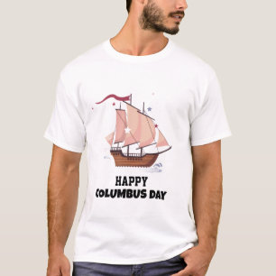 Vintage Columbus Day 1492 Explorer Shirt