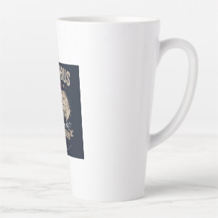 Vintage Columbus Day 1492 Sailing Ship Latte Mug