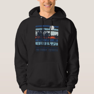 Vintage Columbus Georgia Summer 70s 80s Beach Souv Hoodie