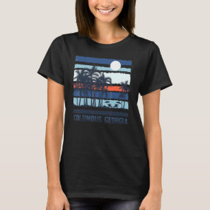 Vintage Columbus Georgia Summer 70s 80s Beach Souv T-Shirt