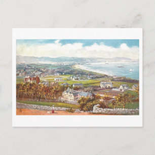 Vintage Colwyn Bay and Old Colwyn Postcard