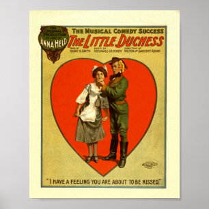 Vintage Comedy Show Advertisement Poster
