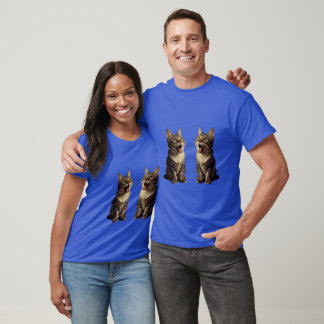 Vintage Comic Cat T-Shirt