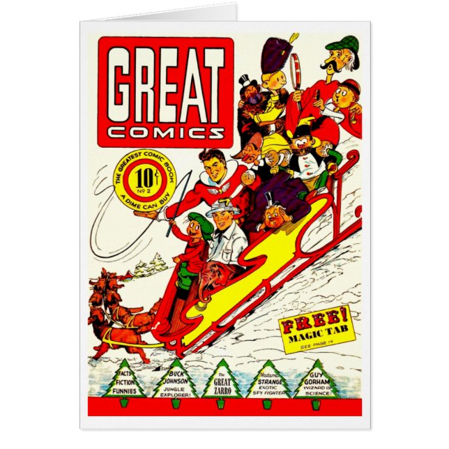 Vintage Comic Characters (Front)