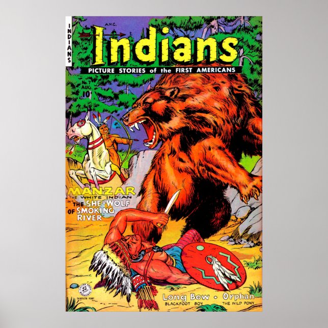 Vintage Comic Cover Poster (Front)