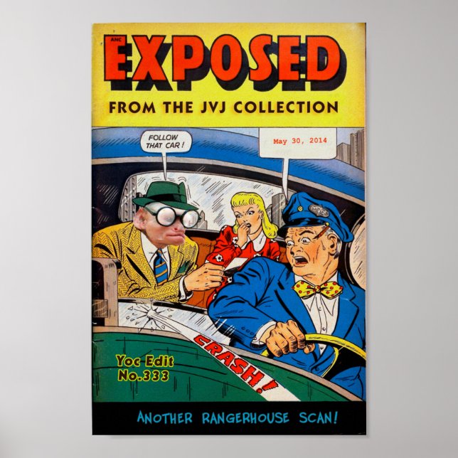 Vintage Comic Cover Poster (Front)