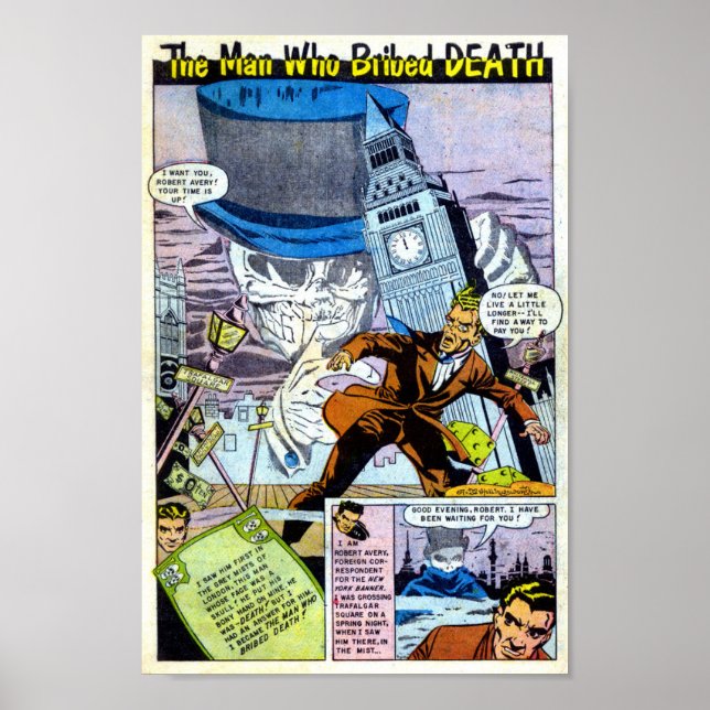 Vintage Comic Poster (Front)