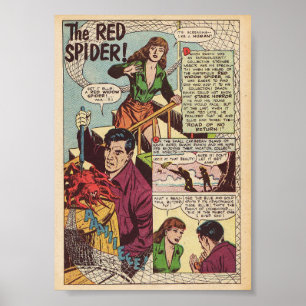 Vintage Comic Poster