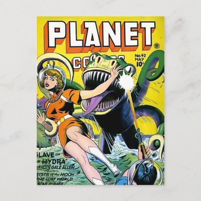 Vintage comic strips - postcard (Front)