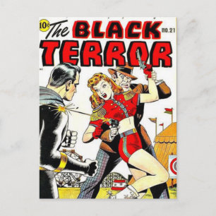 Vintage comic strips - postcard