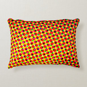 vintage comics colorful halftone backgroundabstrac decorative cushion