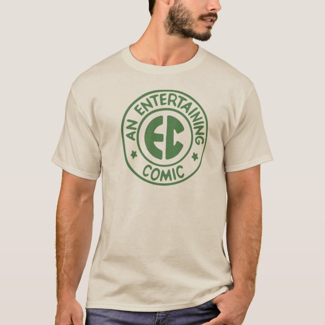 Vintage Comics Green Logo T-Shirt (Front)