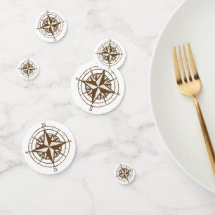 Vintage Compass Confetti