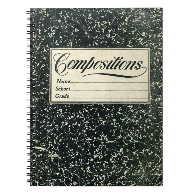 Vintage Compositions Notebook (Front)