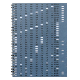 Vintage Computer Punched Card Notebook