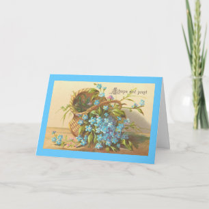 vintage concern --thinking of you card