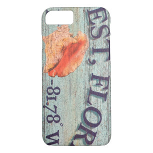 Vintage Conch Shell Key West iPhone Case