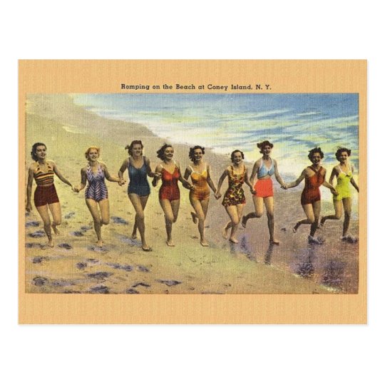 Vintage Coney Island Postcard